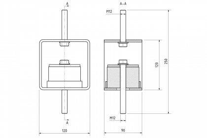 Regufoam-Hanger-VT-RFH-technical-drawing-01